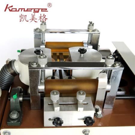 XD-168 Double wheeled leather belt edge grinding machine